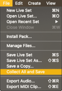 How To Send Ableton Live Projects – Live Aspects