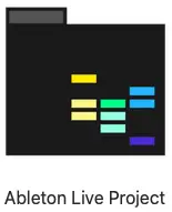 Ableton Live Project Folder Icon