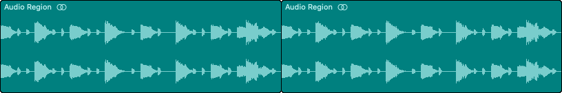Connect Two Audio Regions