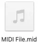 MIDI File Mac