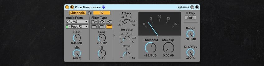 Ableton Live Sidechain Glue Compressor