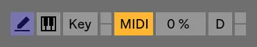 MIDI Map Mode On/Off