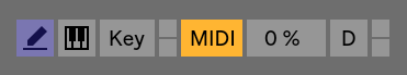 MIDI Map Mode On/Off