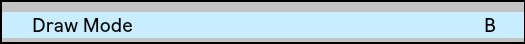 Draw Mode On/Off