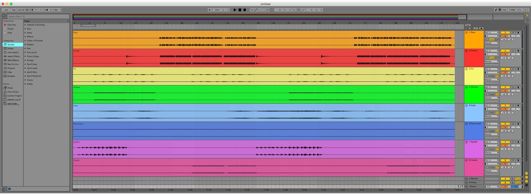 Stems Ableton Live