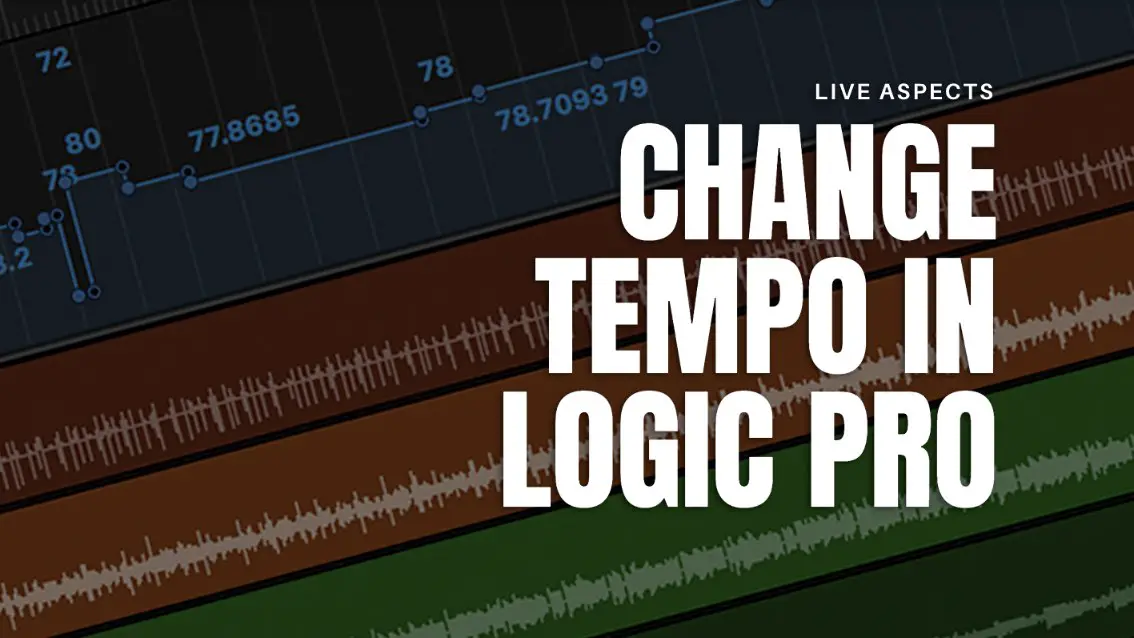 how to change tempo on logic pro