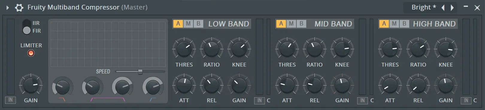 FL Studio Multiband Compressor