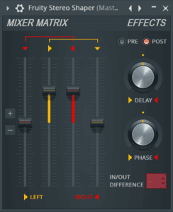 FL Studio Stereo Shaper