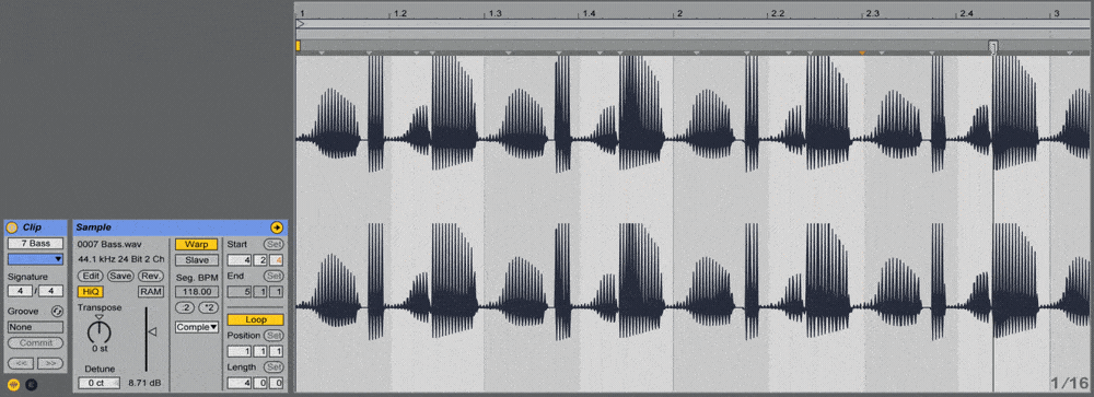 Warping In Ableton Live